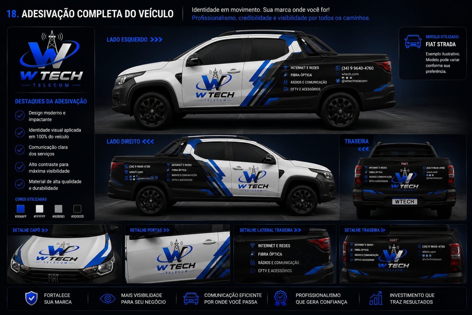 Projeto de atendimento móvel WTECH Telecom